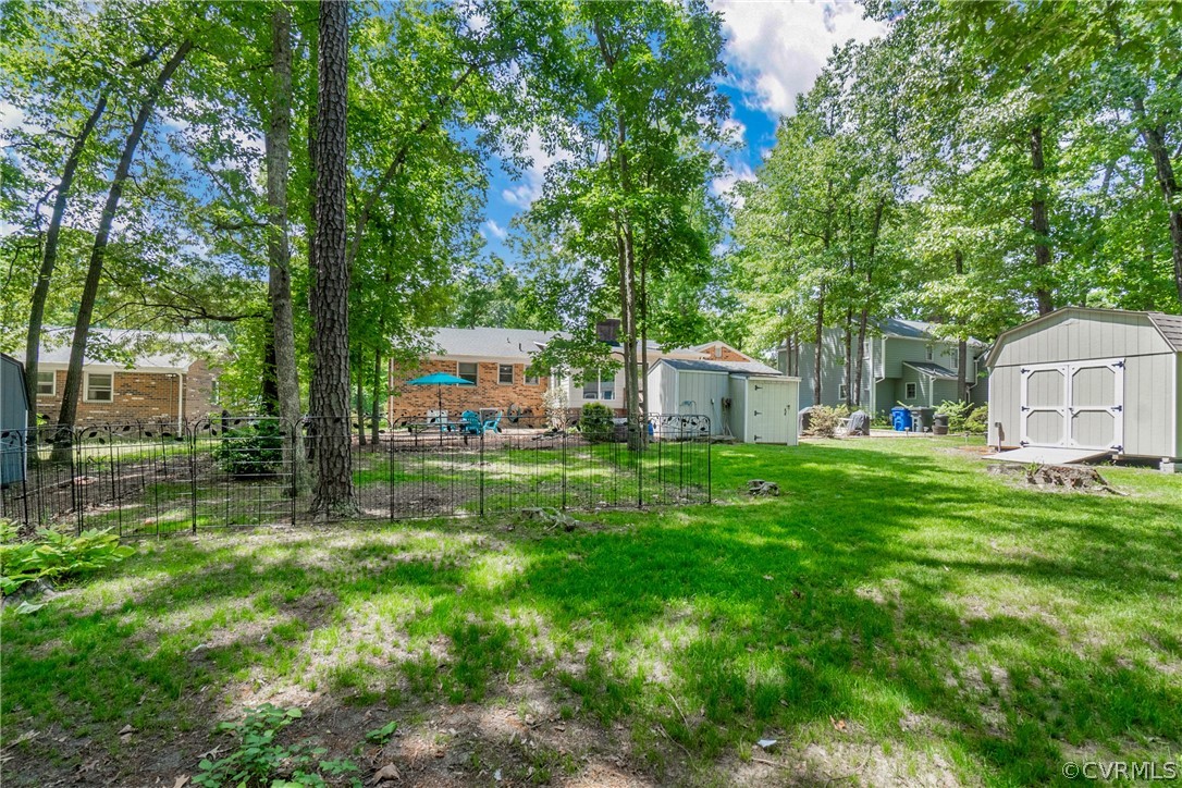 3506 Ludgate Road Chester, VA 23831 - Photo 20 of 22 a house view with a garden space