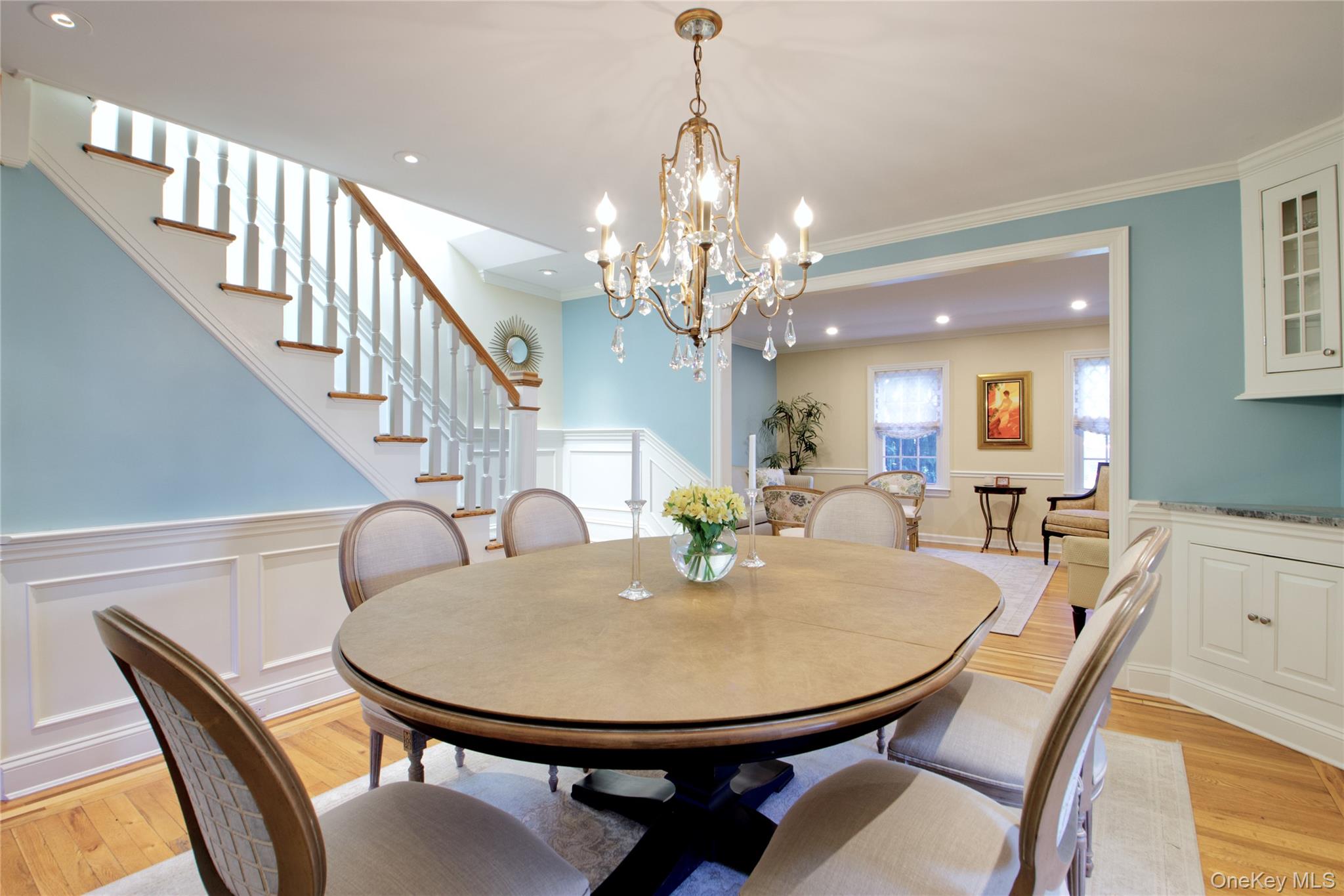 112 Bromleigh Road Garden City, NY 11530 - Photo 12 of 39 a view of a dining room with furniture