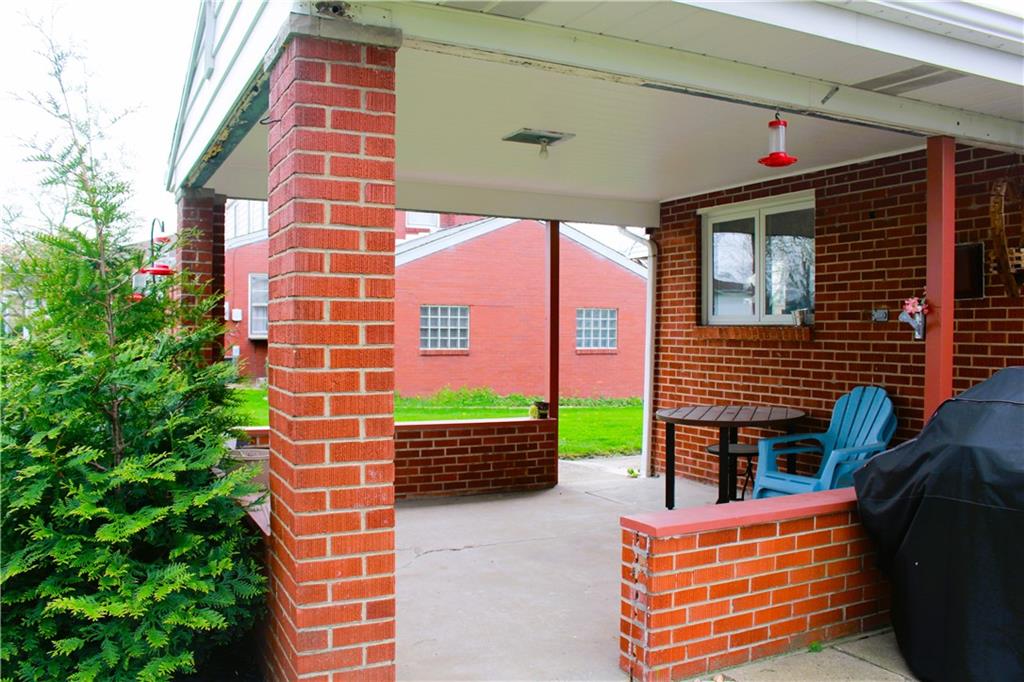 1020 Ridge Road Ambridge, PA 15003 - Photo 4 of 25 Covered Patio, in the backyard.