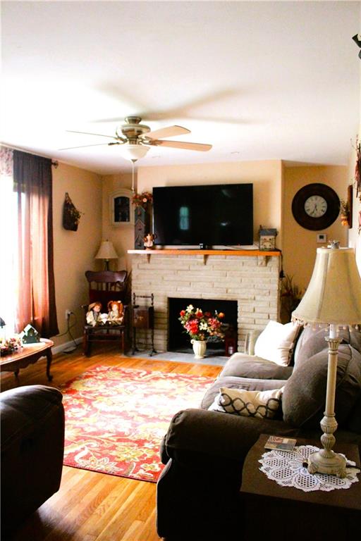 1020 Ridge Road Ambridge, PA 15003 - Photo 9 of 25 Living Room with fireplace.