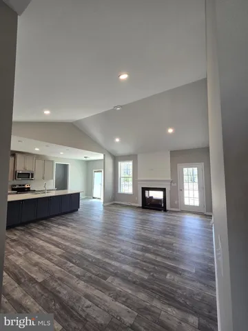 a view of a kitchen and a sink
