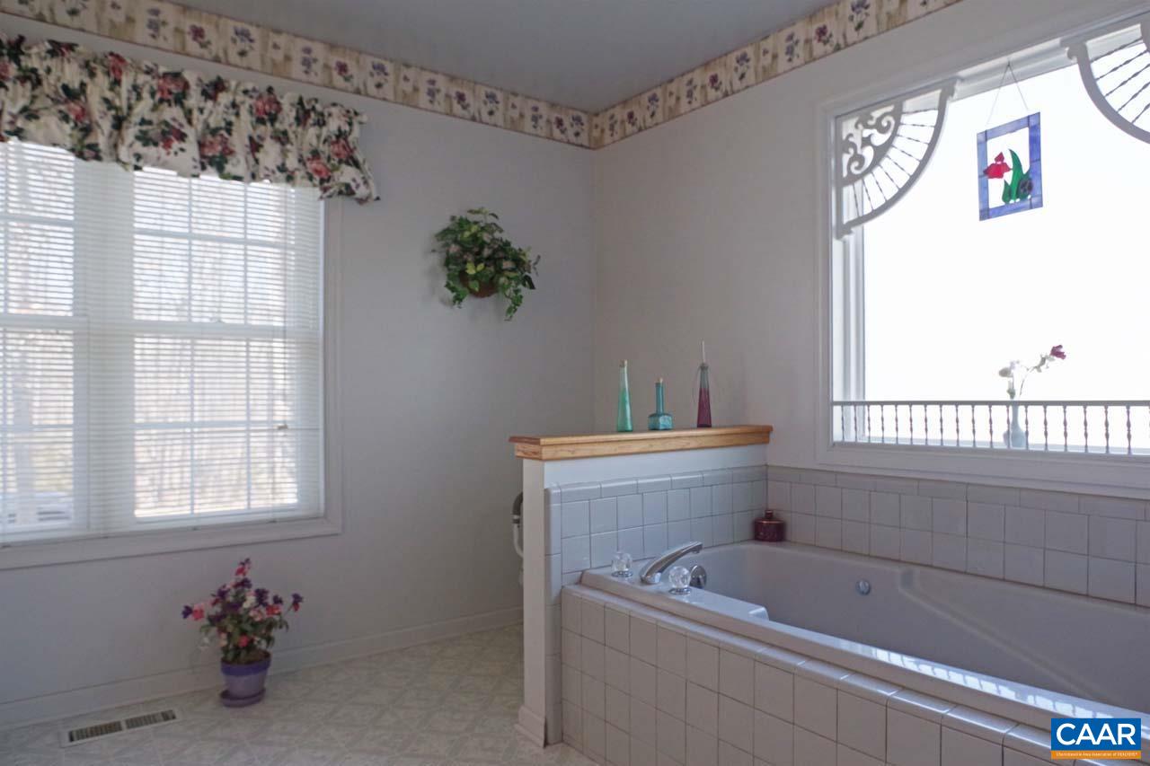 7 Out Of Bounds Road Palmyra, VA 22963 - Photo 39 of 64 a bathroom with a tub a sink and a window