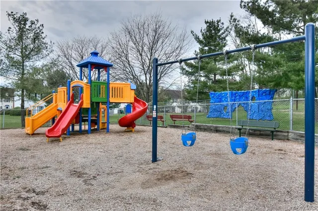 a view of outdoor space with garden and entertaining space