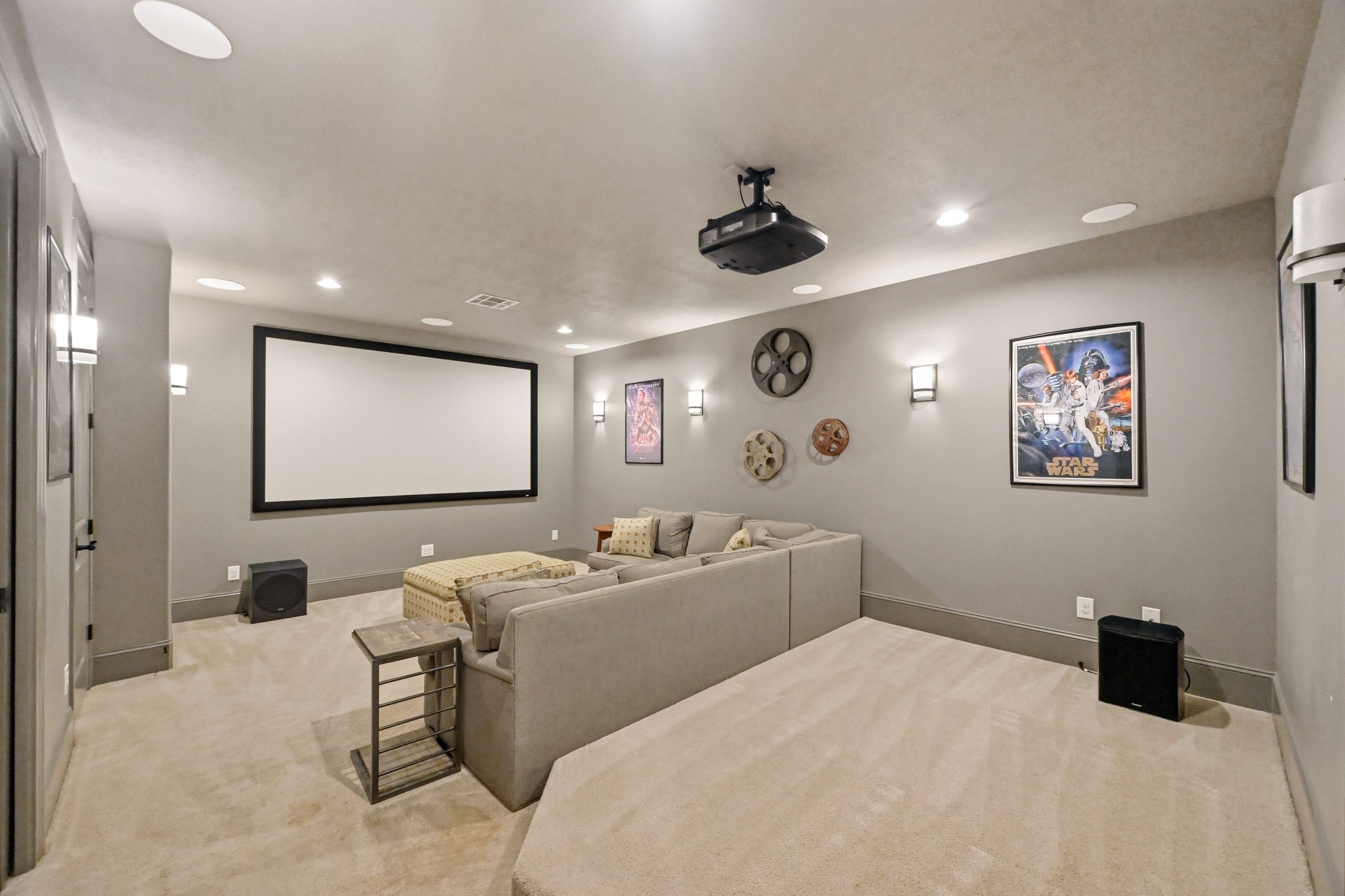 27322 Silver Jade Court Spring, TX 77386 - Photo 27 of 45 Media room includes all equipment and furniture for a complete turnkey setup.