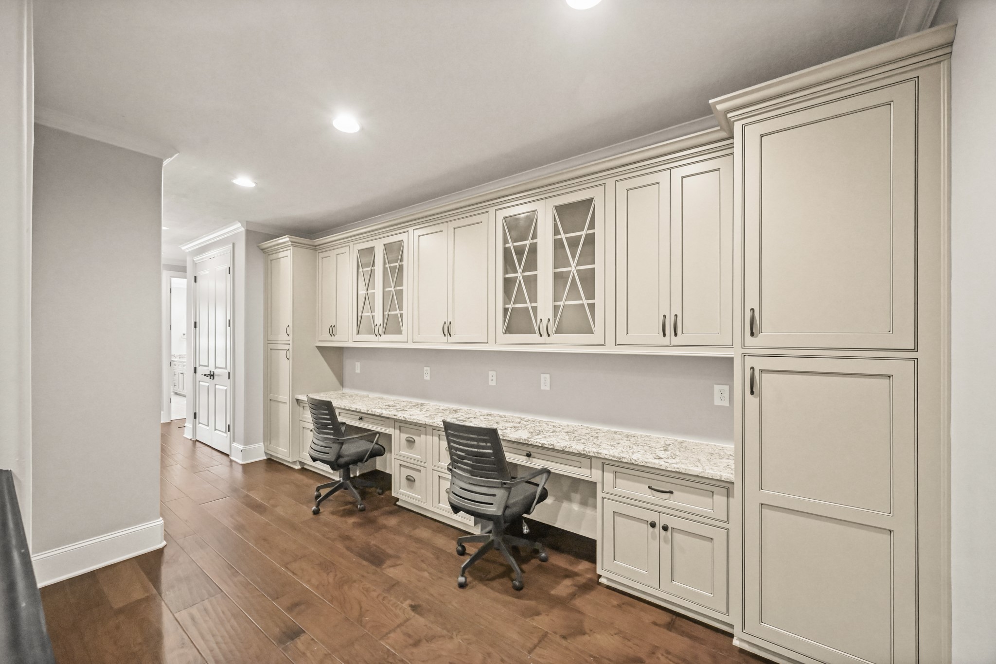 27322 Silver Jade Court Spring, TX 77386 - Photo 32 of 45 Double desk area upstairs as well, beautiful built-ins and so much storage!