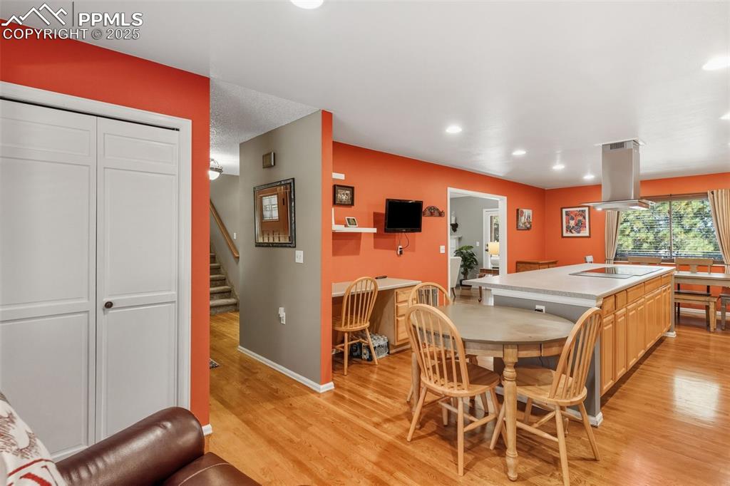 2005 Windham Way, Unit 8 Colorado Springs, CO 80906 - Photo 8 of 35 a kitchen with stainless steel appliances granite countertop a refrigerator and a stove top oven