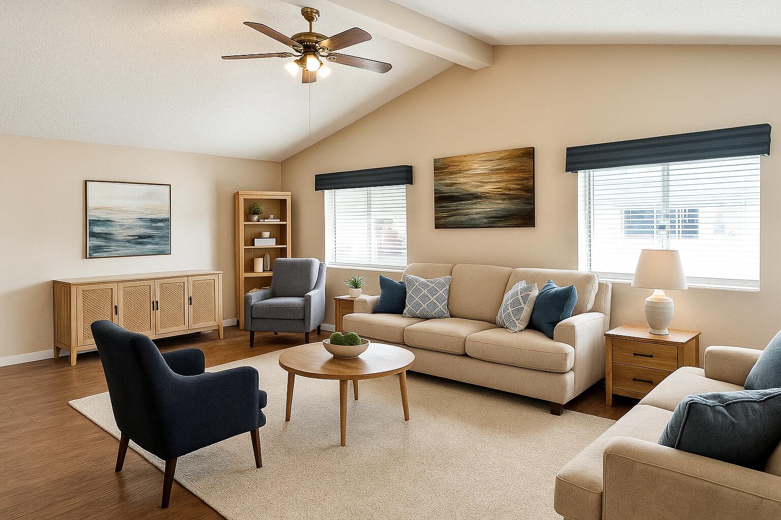 Virtual Living Room Angle