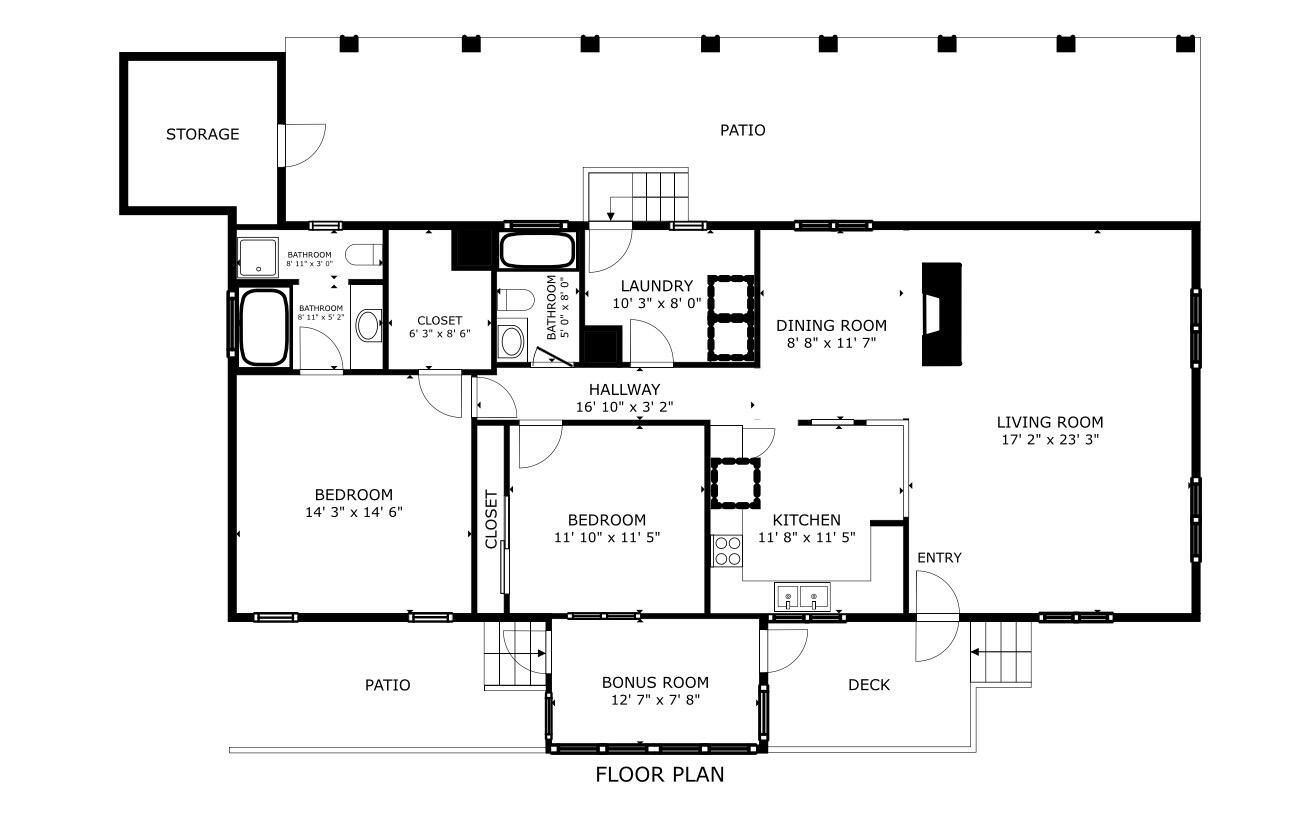 18070 Langlois Road, Unit 220 Desert Hot Springs, CA 92241 - Photo 30 of 30 Floor Plan
