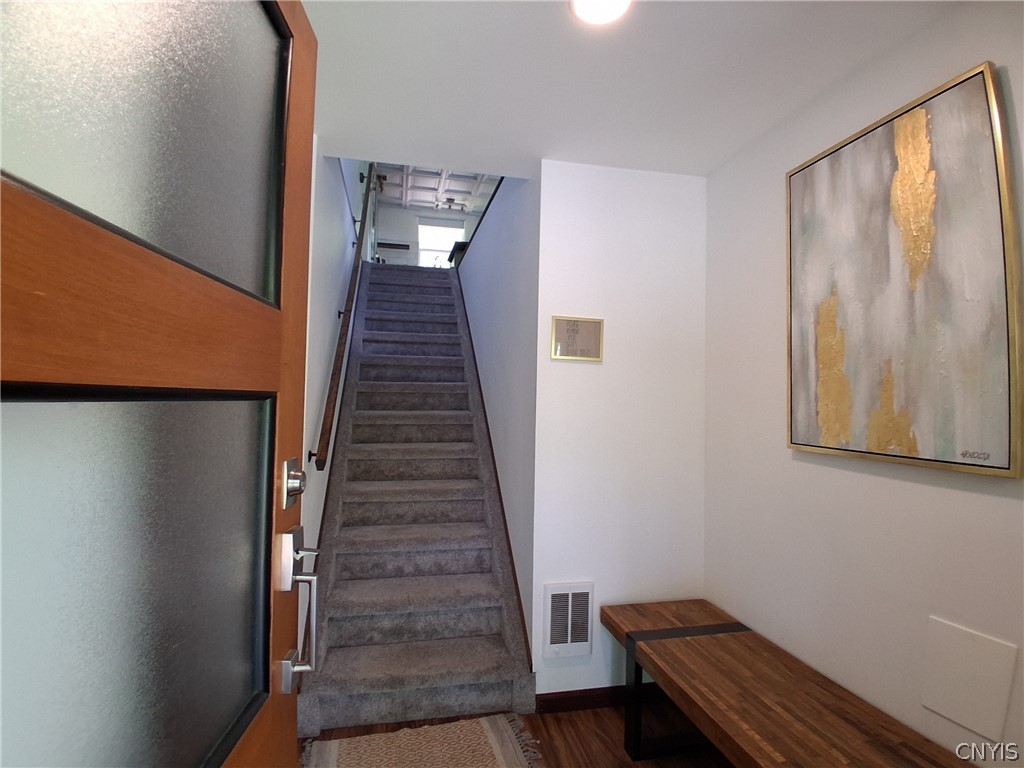 77 Shelter Valley Road Newfield, NY 14867 - Photo 7 of 37 entrance to living space upstairs
