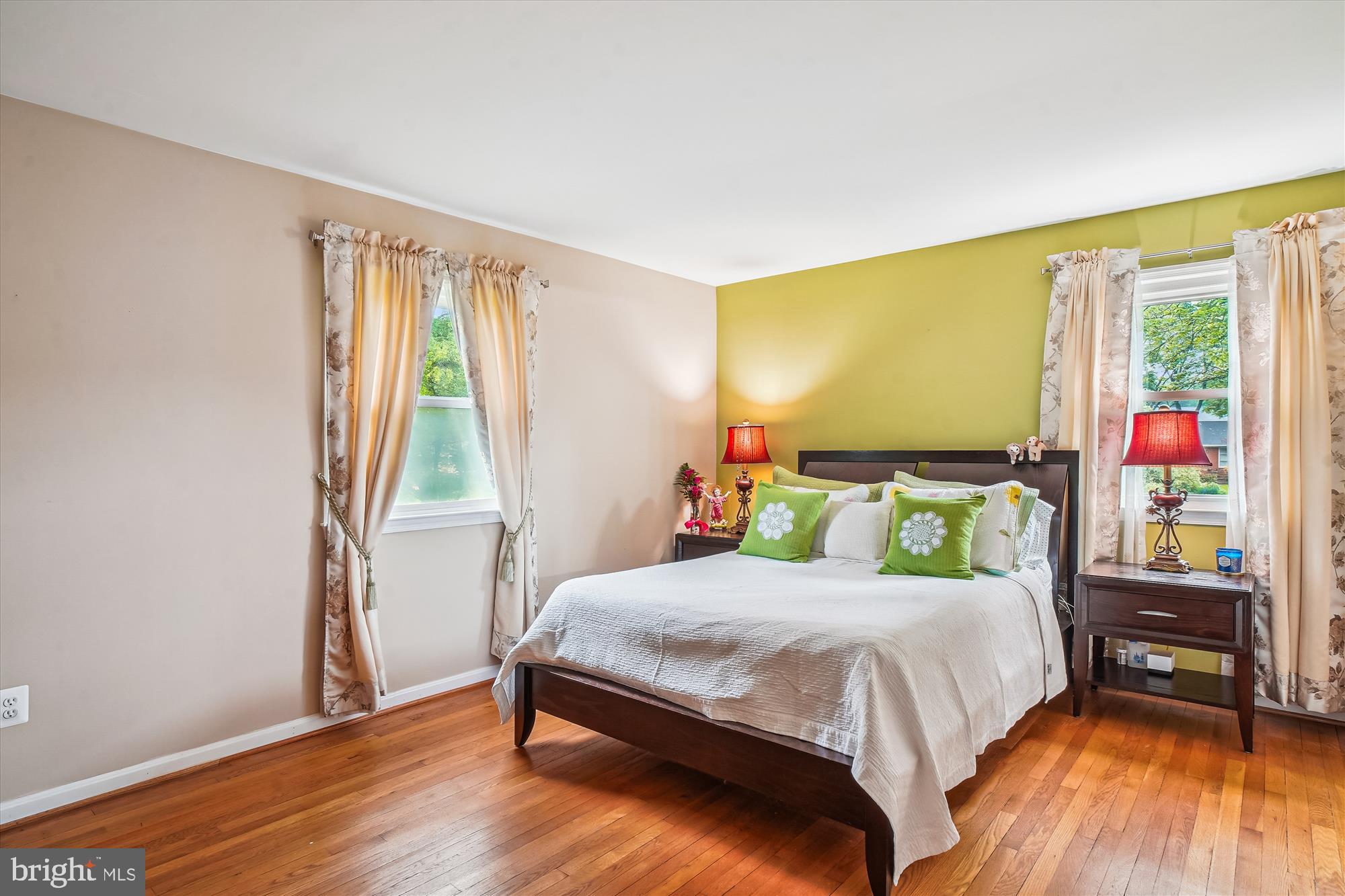18704 Bloomfield Road Olney, MD 20832 - Photo 15 of 52 a bedroom with a bed and a window