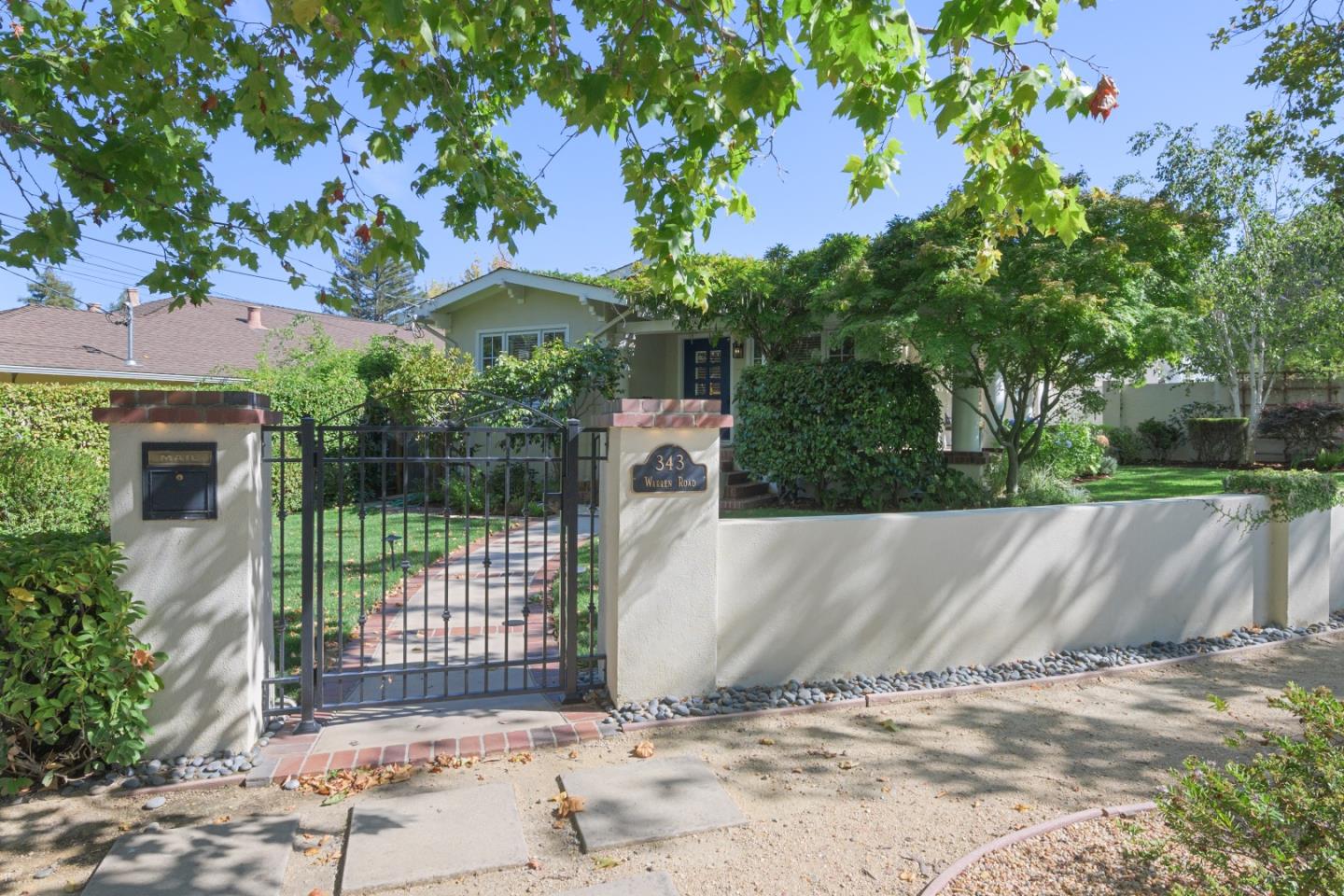 343 Warren Road San Mateo, CA 94402 - Photo 2 of 28 a view of a backyard