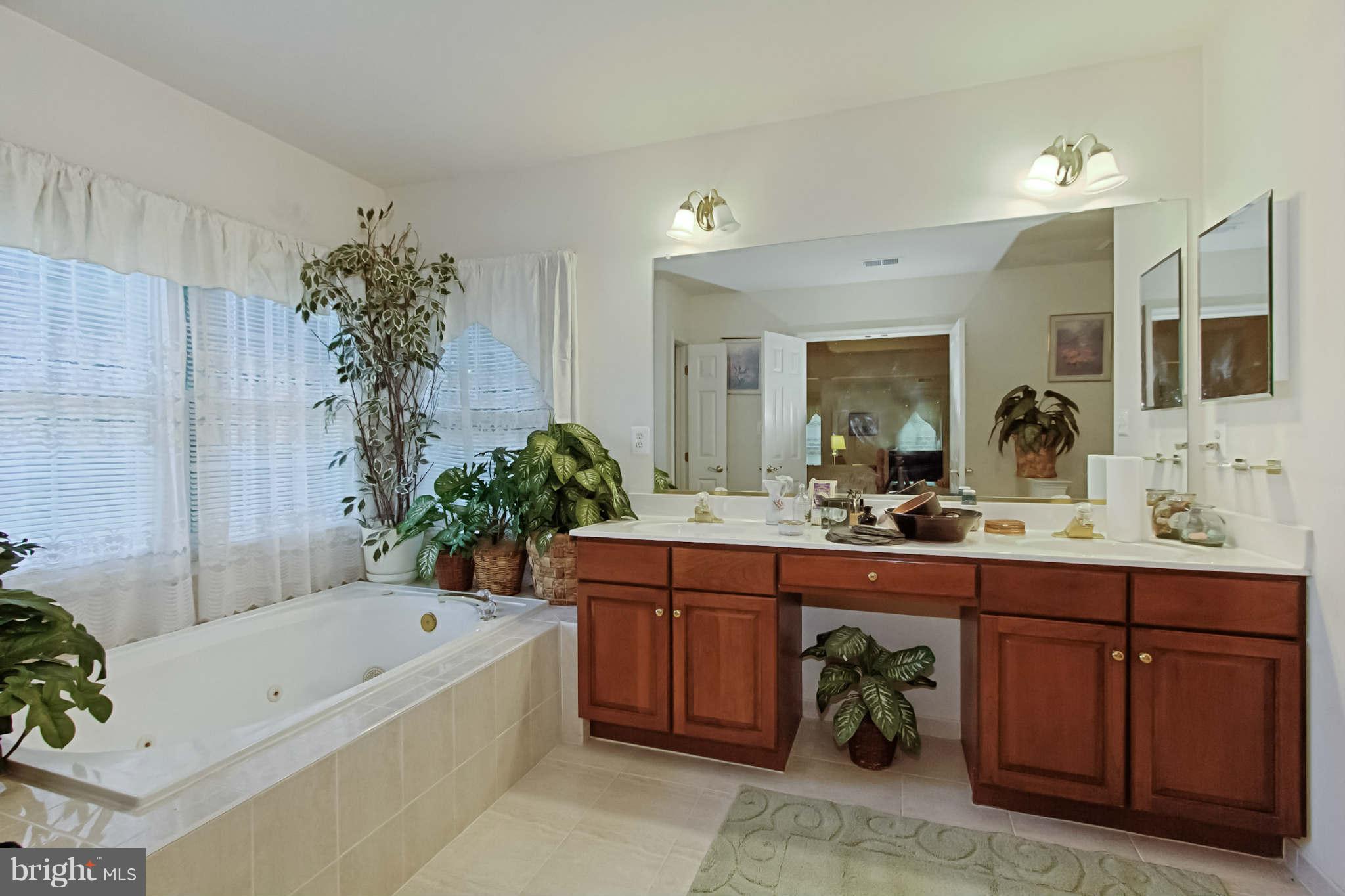 8635 Tuttle Road, Unit 2 Springfield, VA 22152 - Photo 18 of 30 a bathroom with a tub a sink and mirror