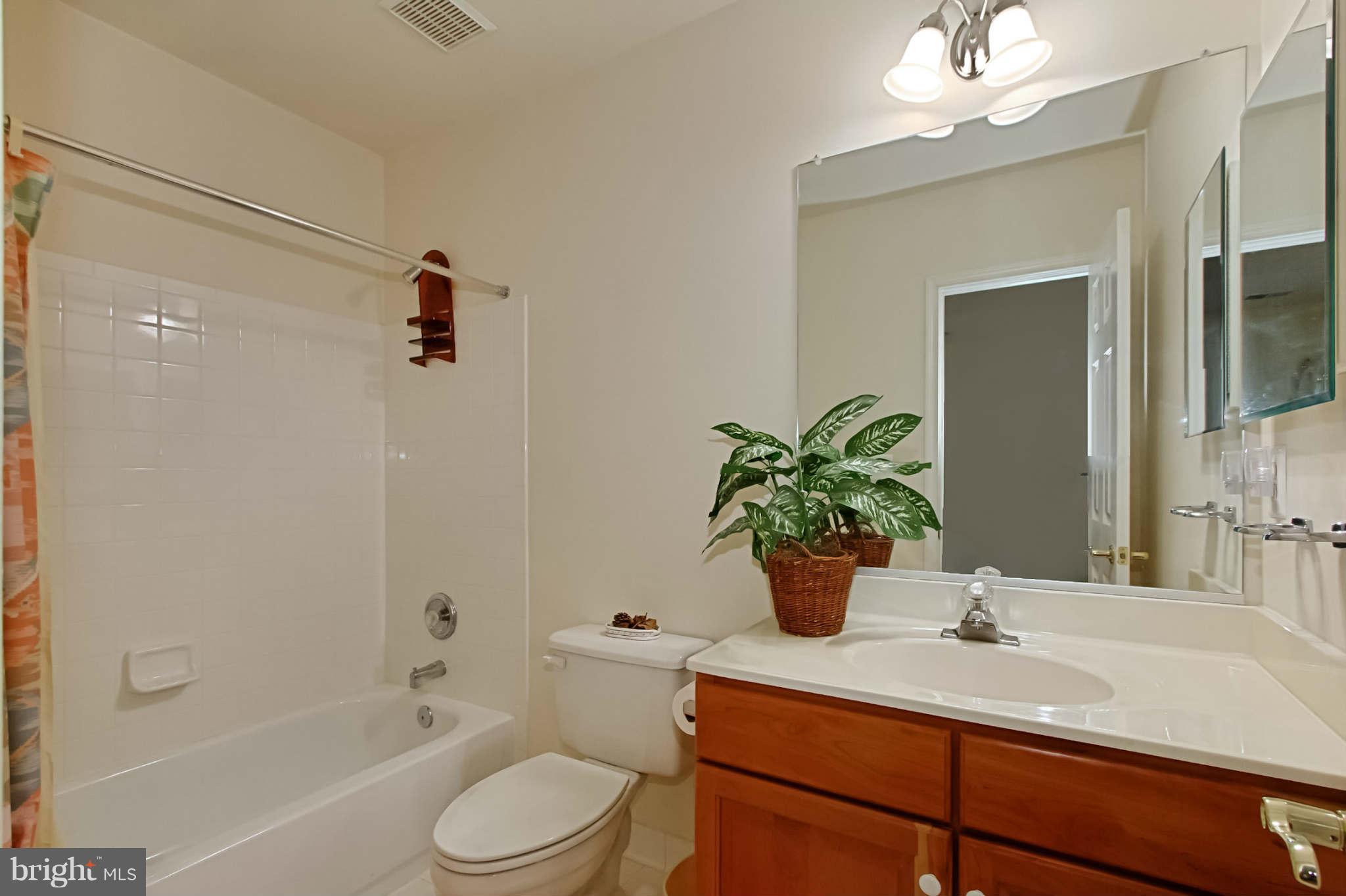 8635 Tuttle Road, Unit 2 Springfield, VA 22152 - Photo 20 of 30 a bathroom with a sink a toilet and shower