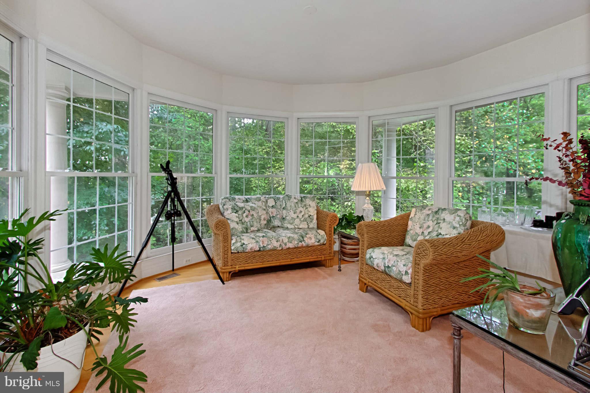 8635 Tuttle Road, Unit 2 Springfield, VA 22152 - Photo 5 of 30 a living room with furniture and a floor to ceiling window