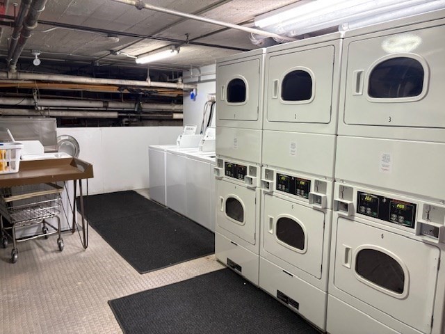 1945 Commonwealth Avenue, Unit 4 Boston, MA 02135 - Photo 22 of 22 a utility room with dryer and washer