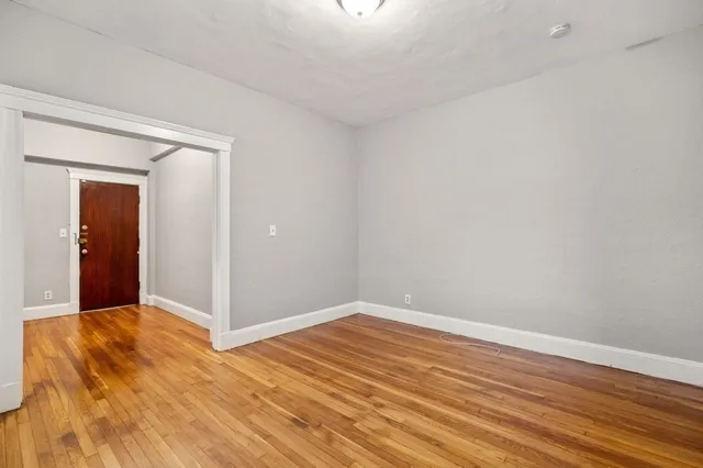wooden floor in an empty room