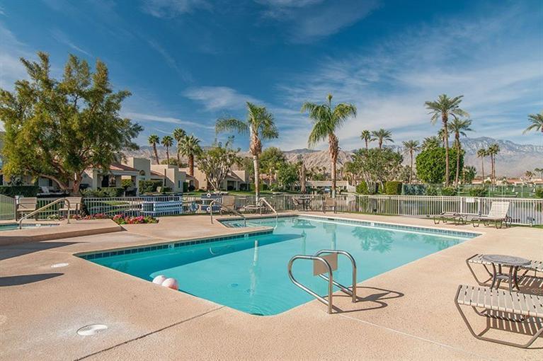 138 Lakeshore Drive Rancho Mirage, CA 92270 - Photo 23 of 24 a view of a swimming pool with outdoor seating