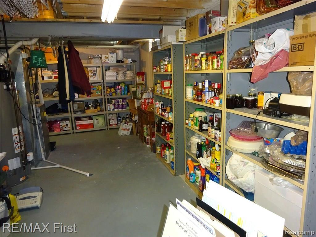 896 Grovecrest Rochester, MI 48307 - Photo 41 of 57 HUGE STORAGE SPACE W/ SHELVING