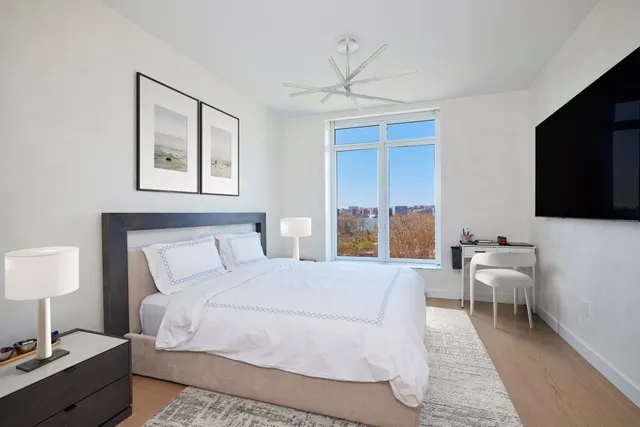 a room with table and chairs