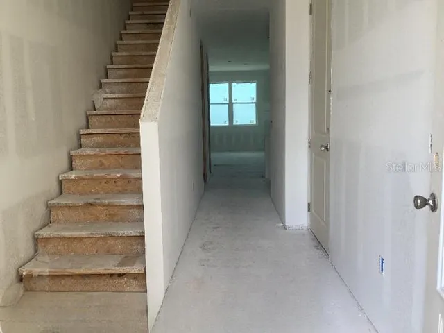 a view of entryway and hall