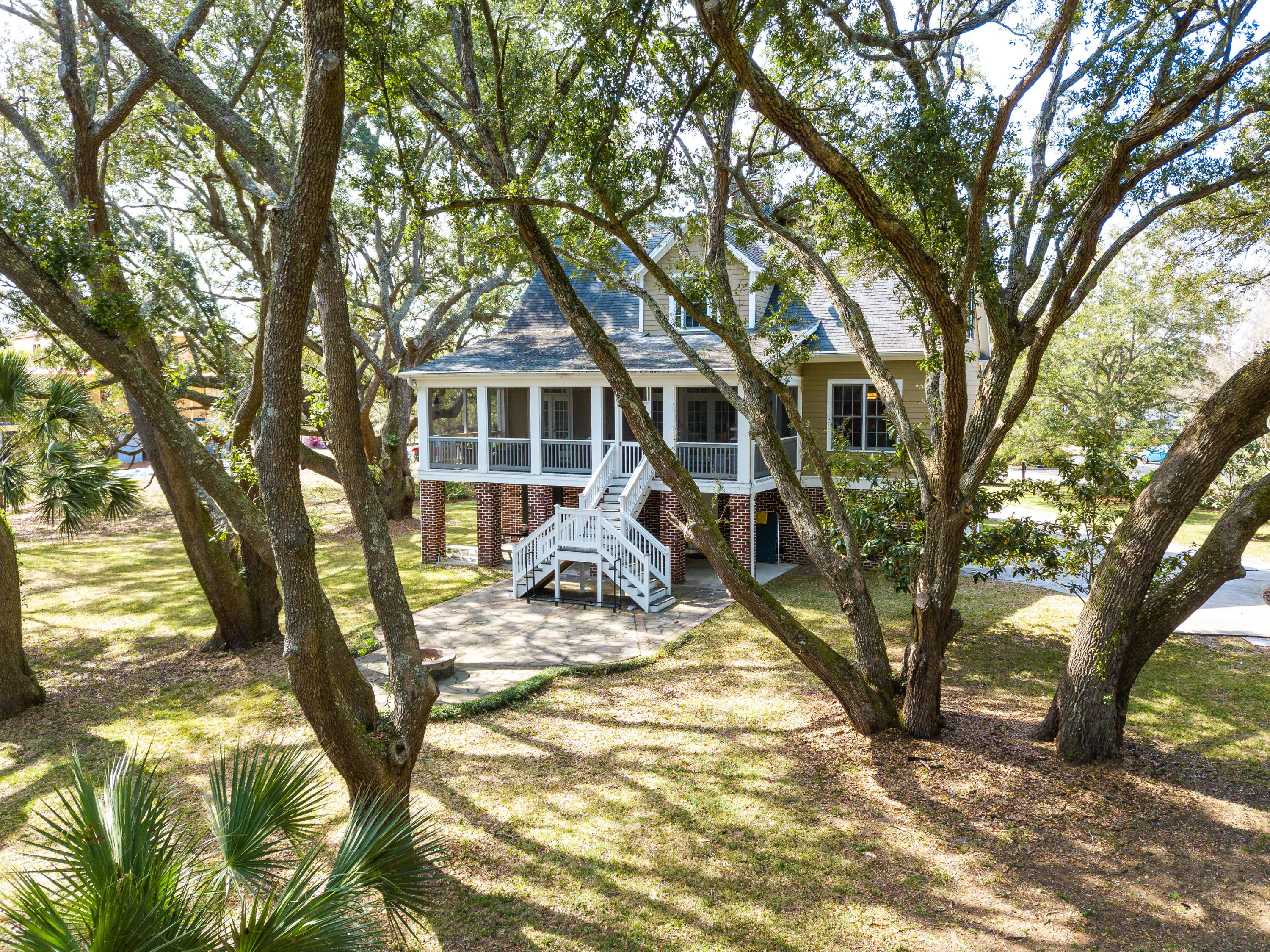 1666 Back Creek Road Charleston, SC 29412 - Photo 1 of 41 aeriel back of house
