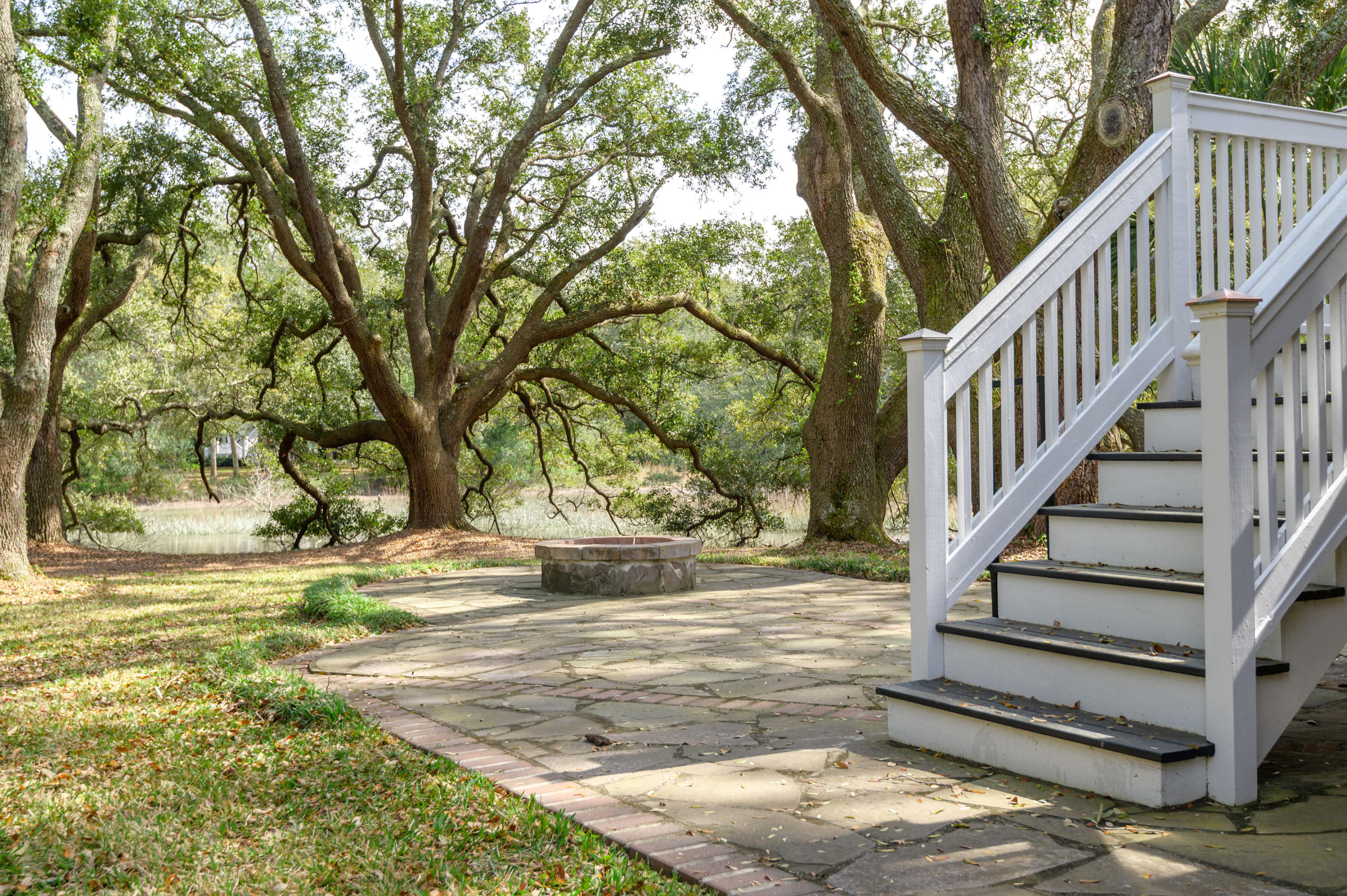 1666 Back Creek Road Charleston, SC 29412 - Photo 31 of 41 firepit trees