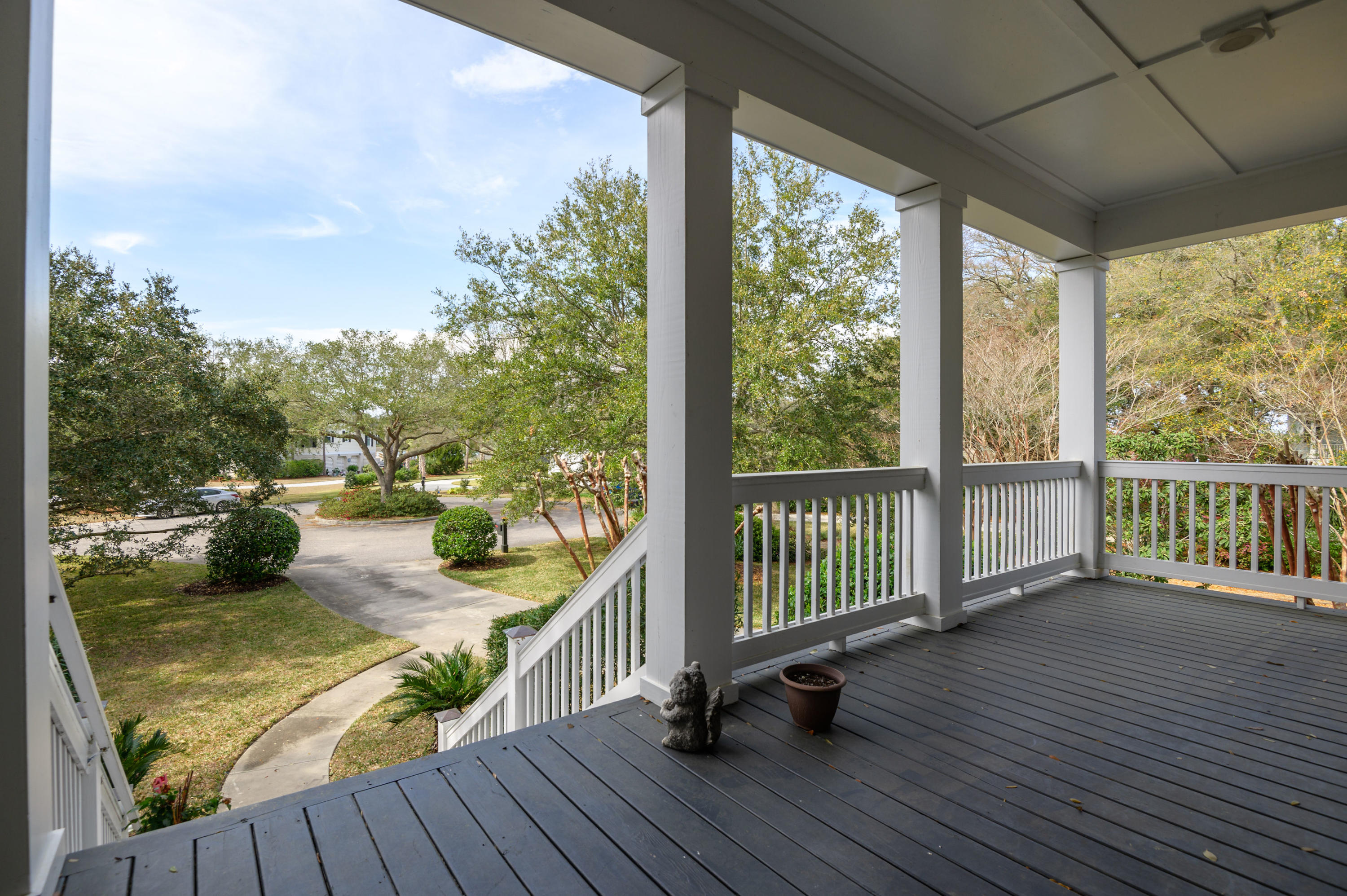 1666 Back Creek Road Charleston, SC 29412 - Photo 33 of 41 front porch looking to cul de sav