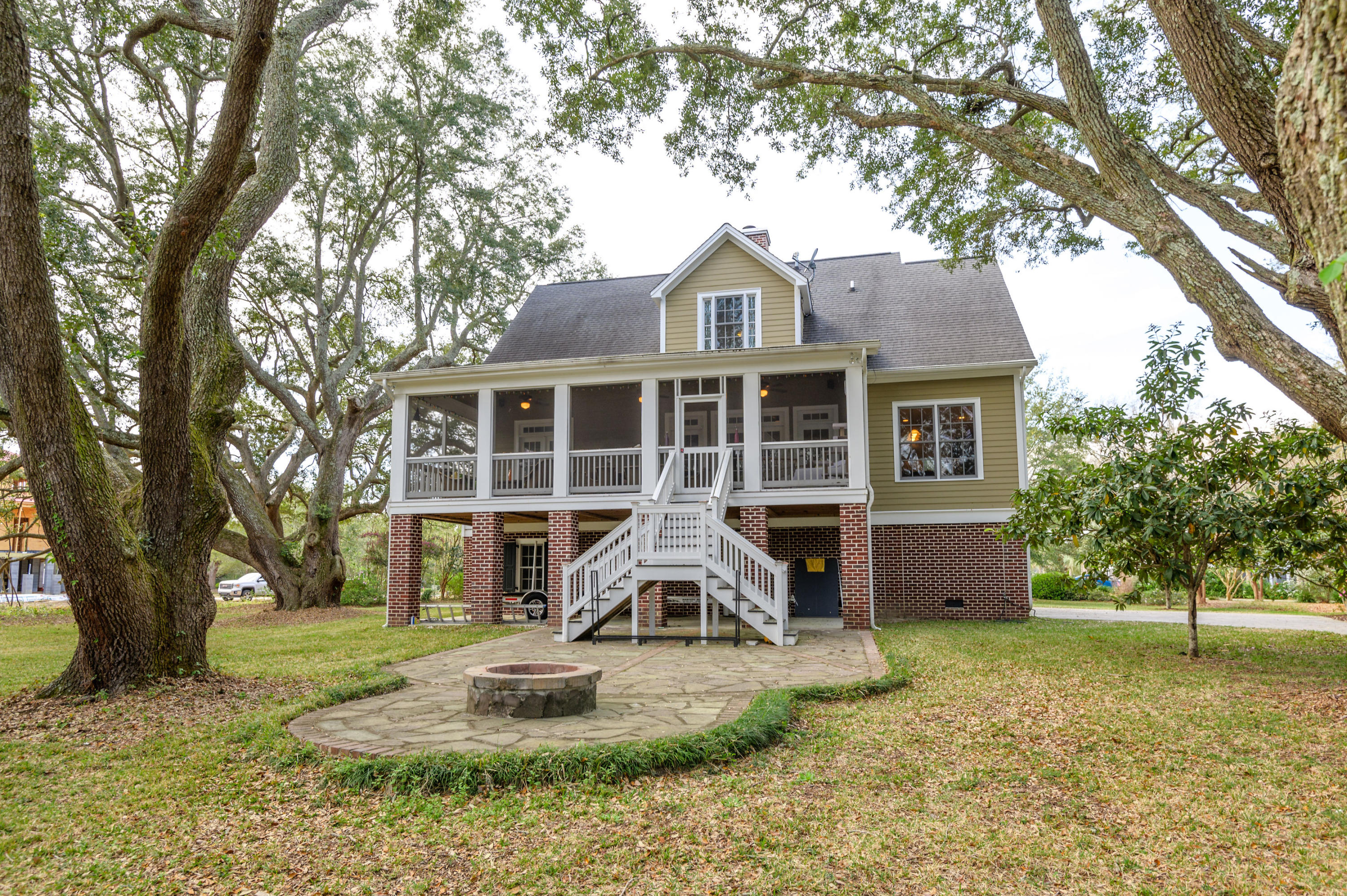 1666 Back Creek Road Charleston, SC 29412 - Photo 8 of 41 house back firepit