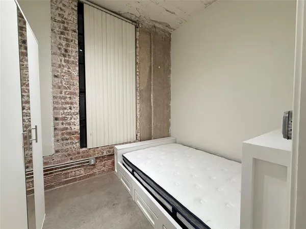 wooden floor with closet