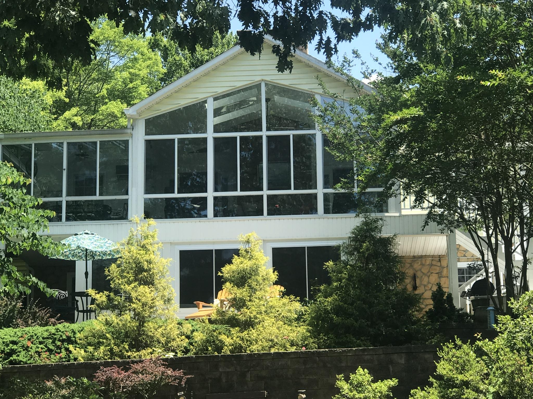 131 Highland Lake Road Union Hall, VA 24176 - Photo 36 of 75 front view of a house with a garden