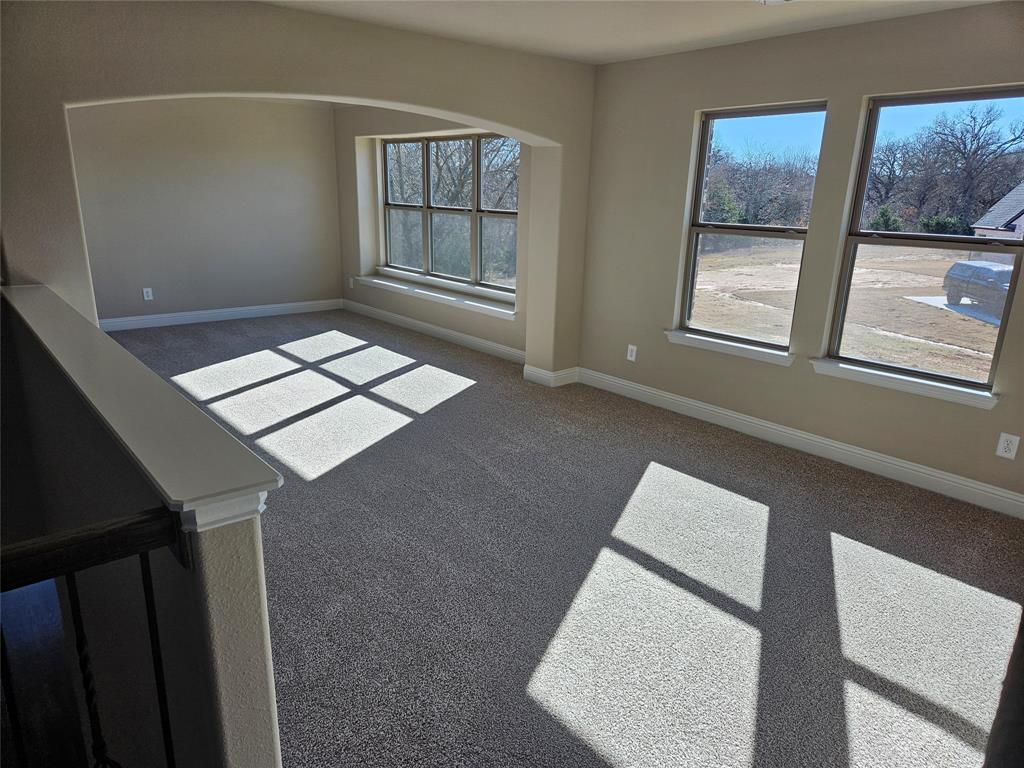 128 Red Fox Trail Godley, TX 76044 - Photo 12 of 19 a view of an empty room with windows