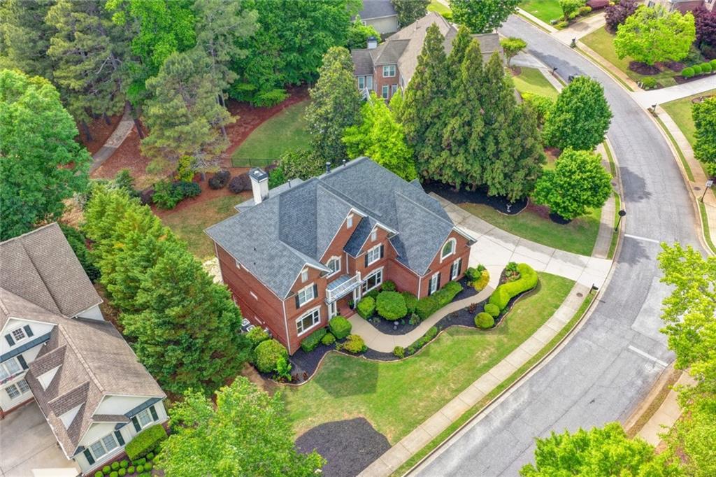 855 Autumn Close Alpharetta, GA 30004 - Photo 134 of 154 an aerial view of a house