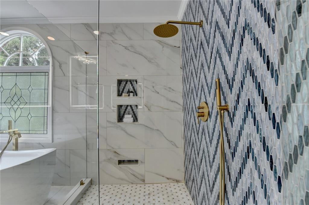 855 Autumn Close Alpharetta, GA 30004 - Photo 89 of 154 a bathroom with a shower