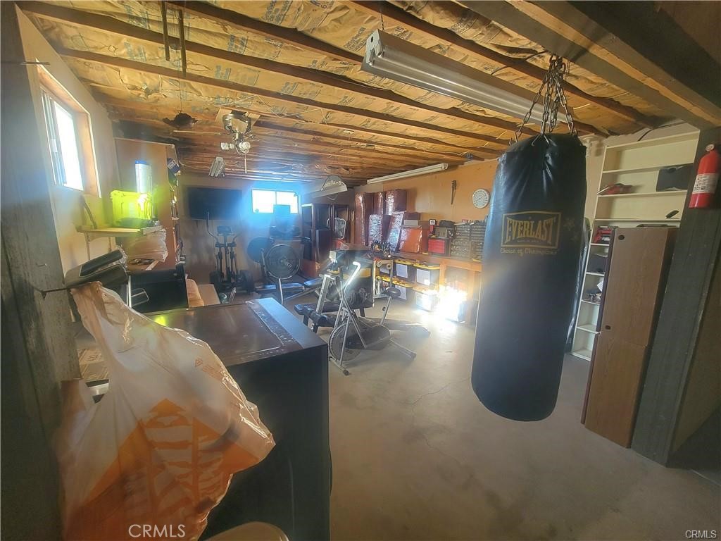 5566 Oleta Road Landers, CA 92285 - Photo 30 of 40 a view of a room with gym equipment
