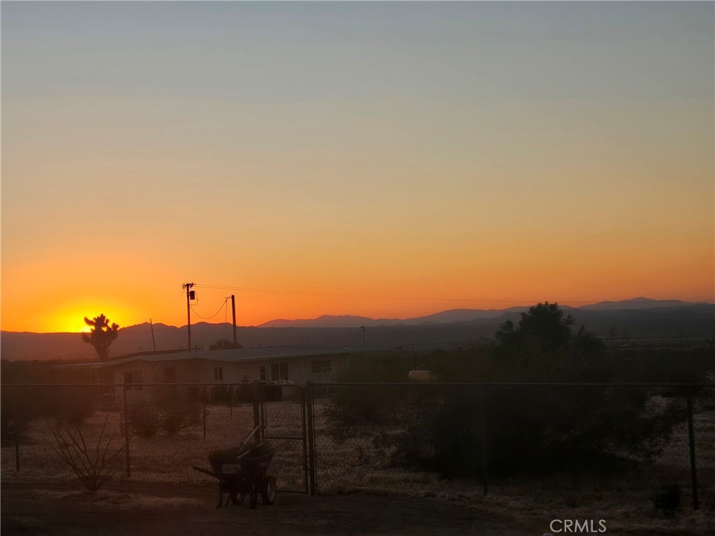 5566 Oleta Road Landers, CA 92285 - Photo 39 of 40 a view of a city with a mountain in the background