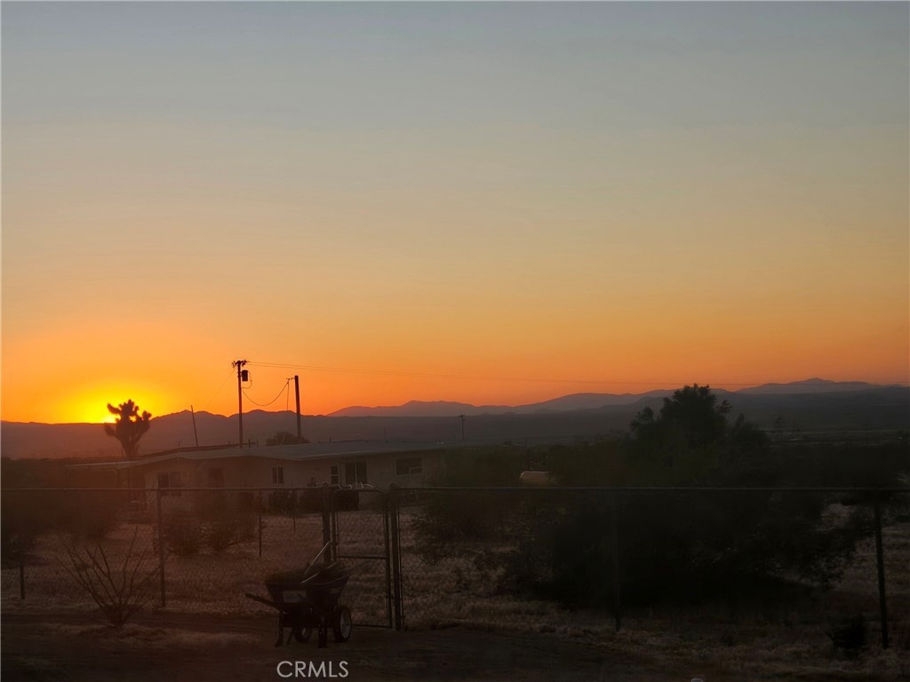 5566 Oleta Road Landers, CA 92285 - Photo 40 of 40 a view of a city with a mountain in the background