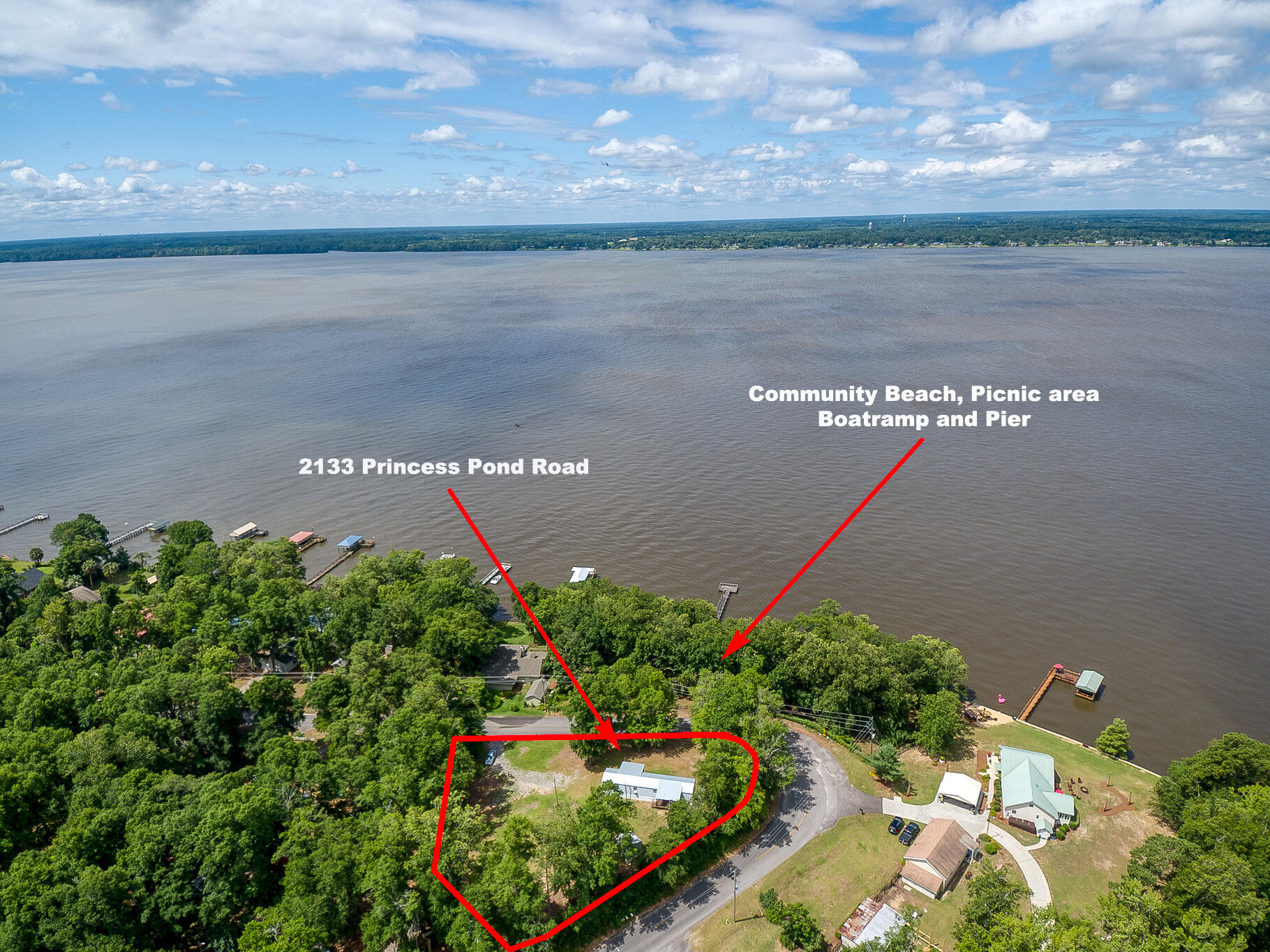 2133 Princess Pond Road, Summerton, SC 29148 Compass