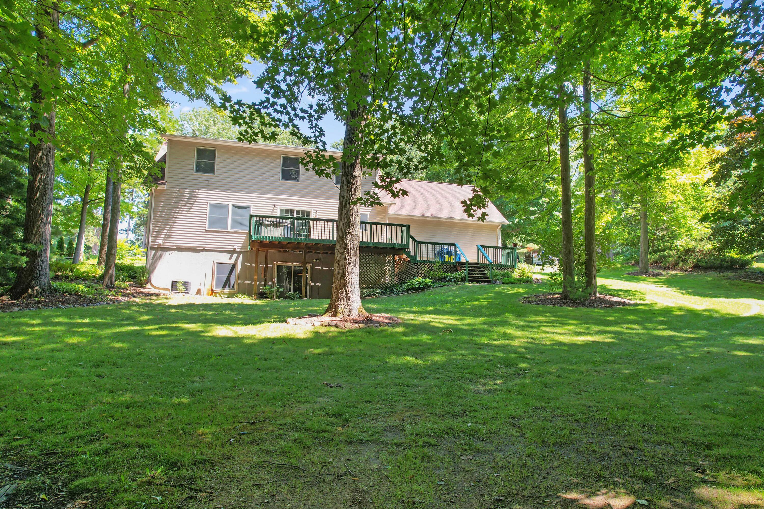 11176 Mcgregor Road Pinckney, MI 48169 - Photo 37 of 49 View from the Back Yard
