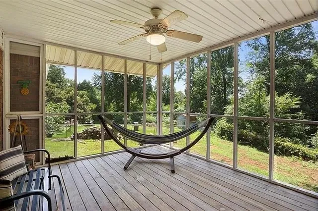 a view of a chairs in balcony