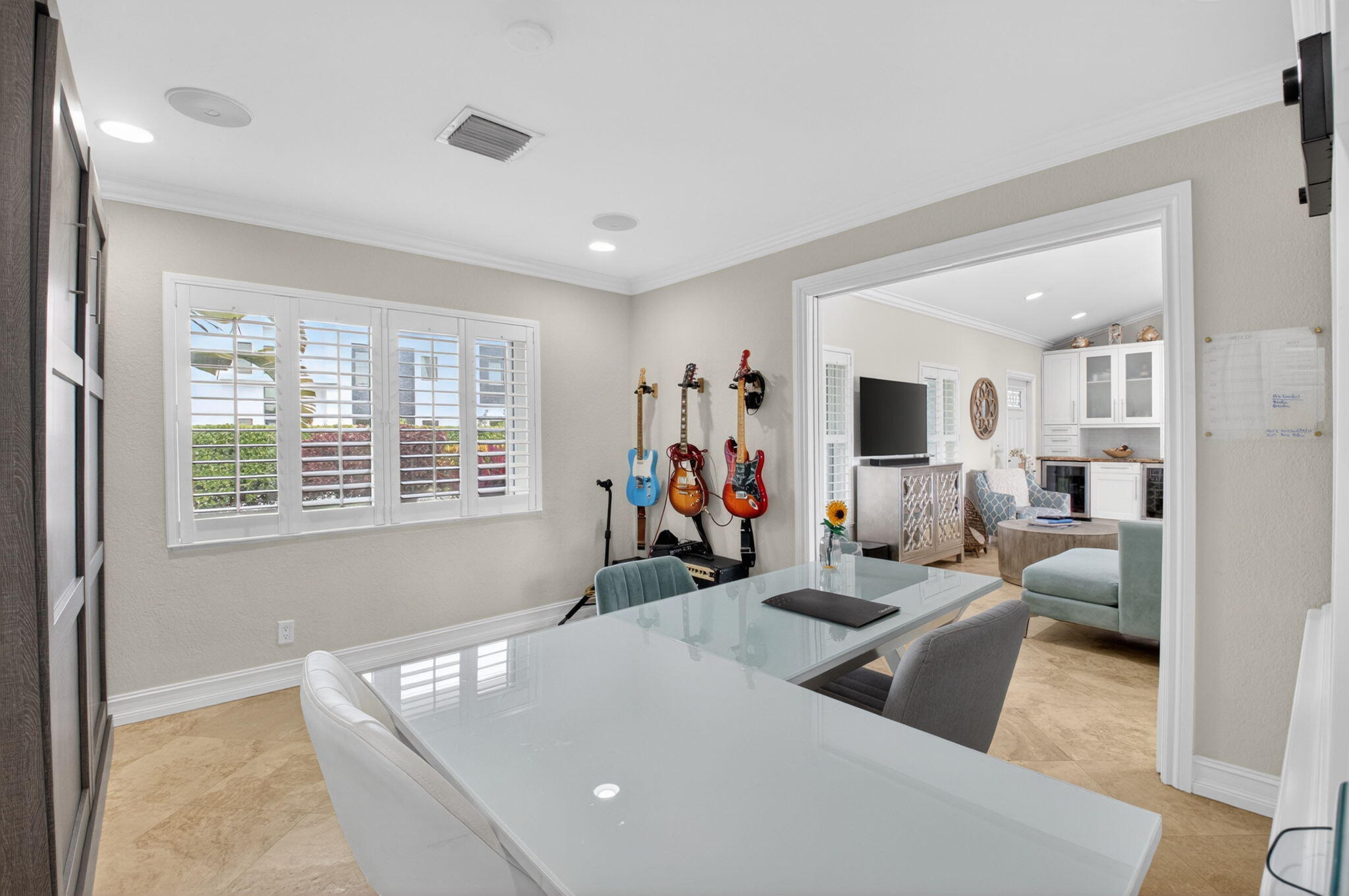 5800 Northeast 7th Avenue Boca Raton, FL 33487 - Photo 21 of 61 a living room with furniture and a large window