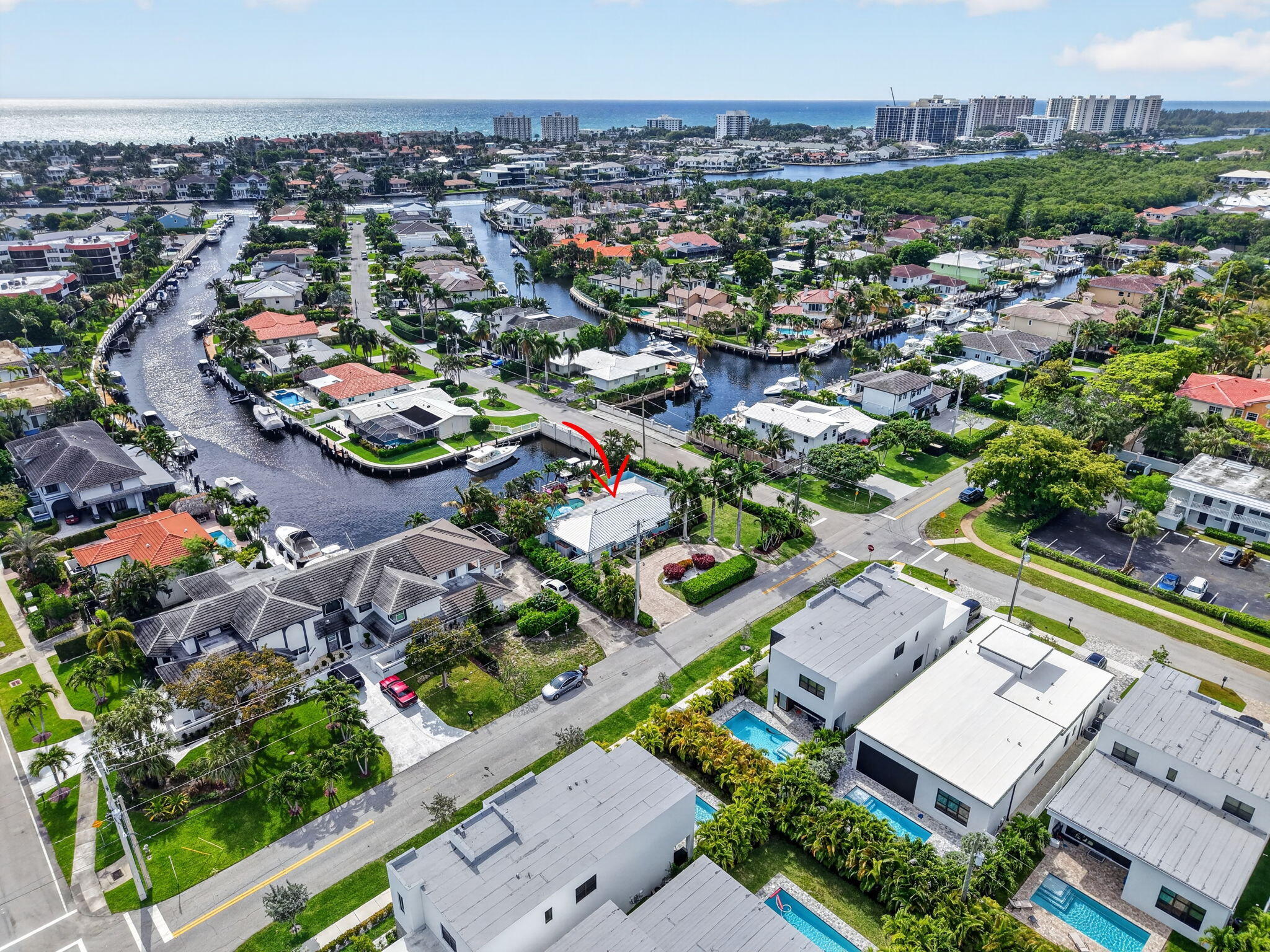 5800 Northeast 7th Avenue Boca Raton, FL 33487 - Photo 50 of 61 an aerial view of a city