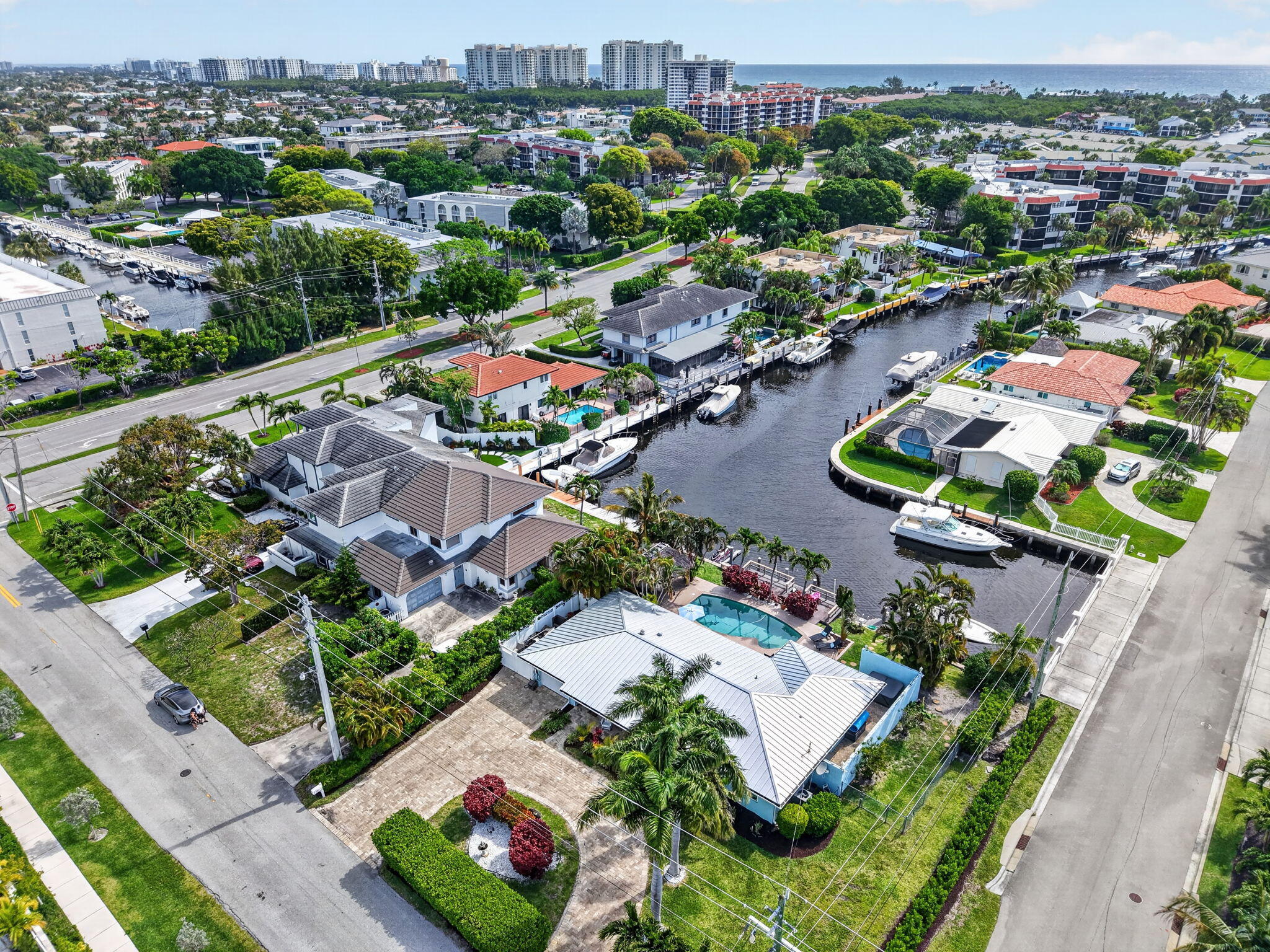 5800 Northeast 7th Avenue Boca Raton, FL 33487 - Photo 61 of 61 an aerial view of a city with streets
