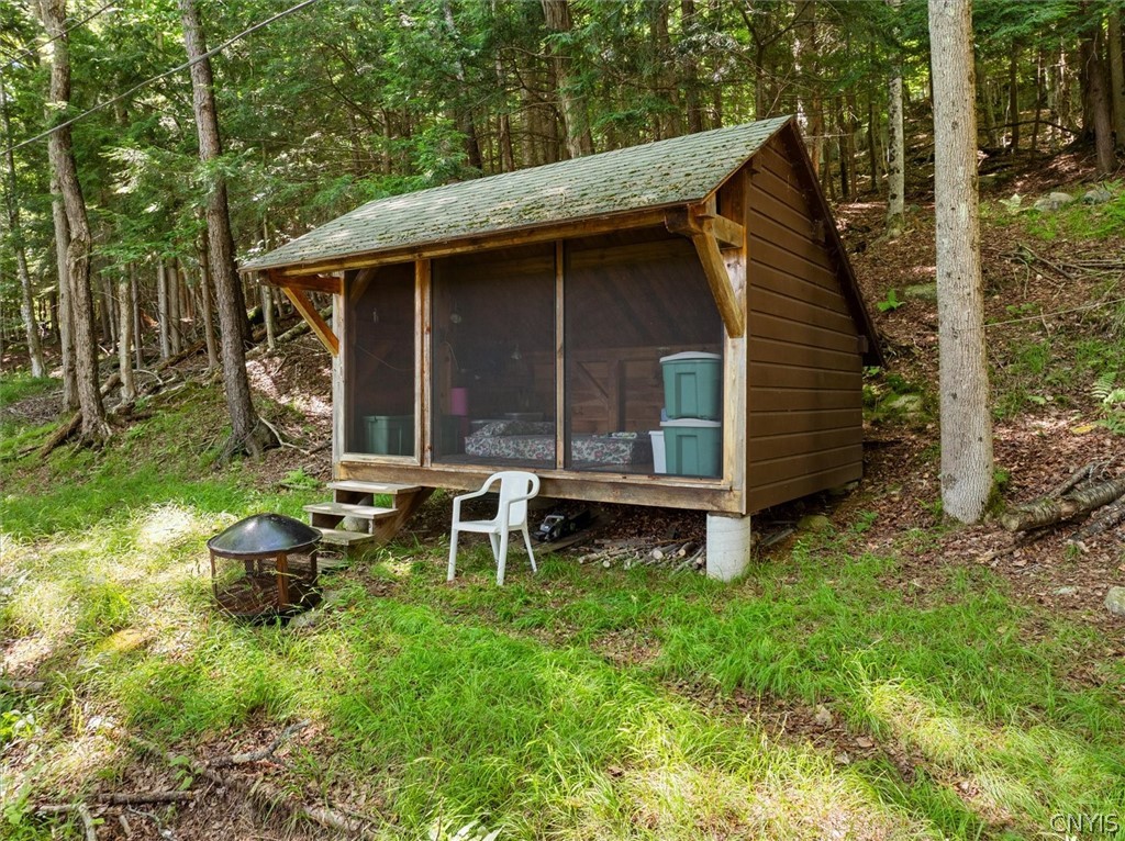 17 6th Lake Road Inlet, NY 13360 - Photo 6 of 23 Lean to out back for a true ADK experience!