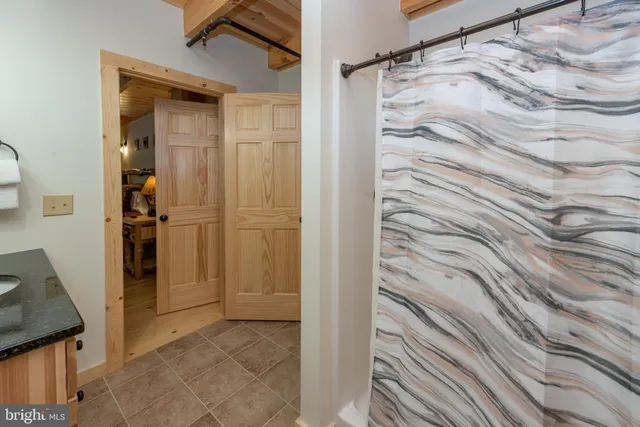 a view of closet area