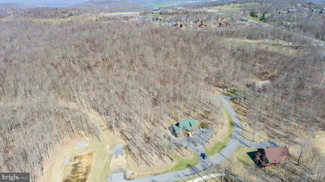 a view of a dry yard with wooden fence