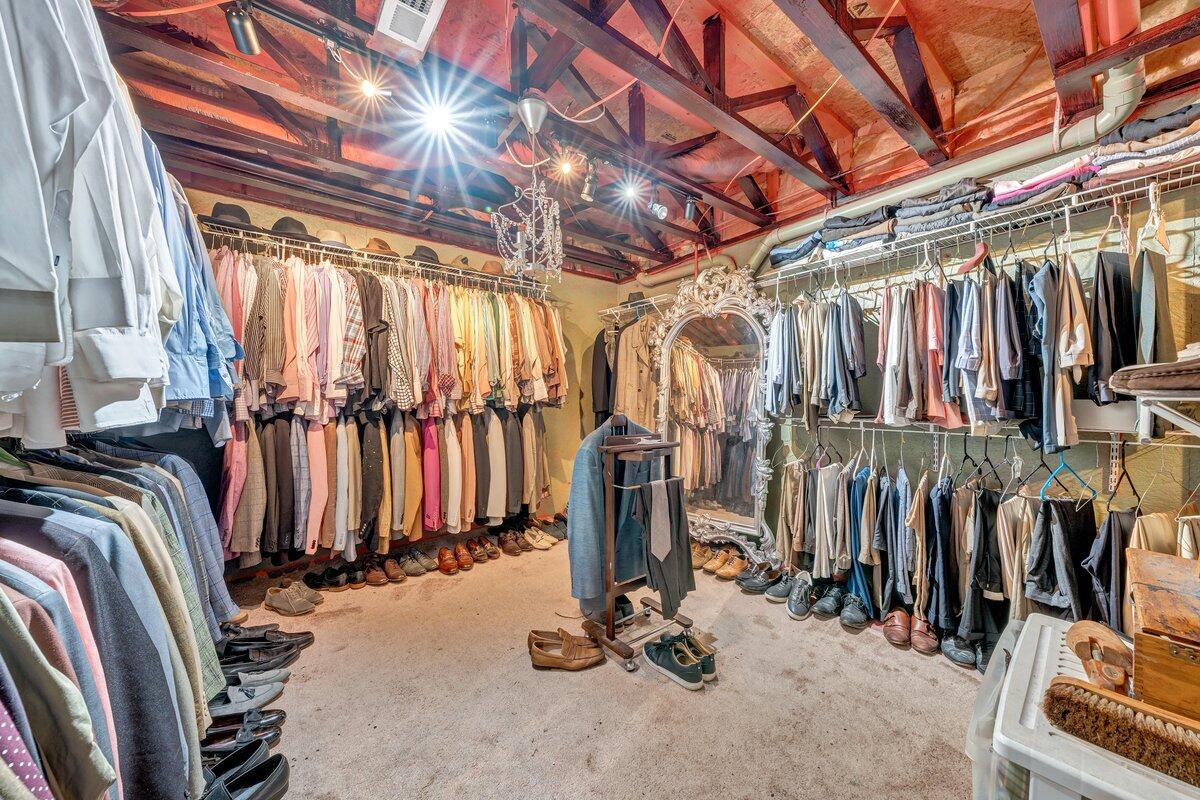 3770 Laurel Ridge Road Northwest Roanoke, VA 24019 - Photo 44 of 55 a view of walk in closet with clothes and shoes