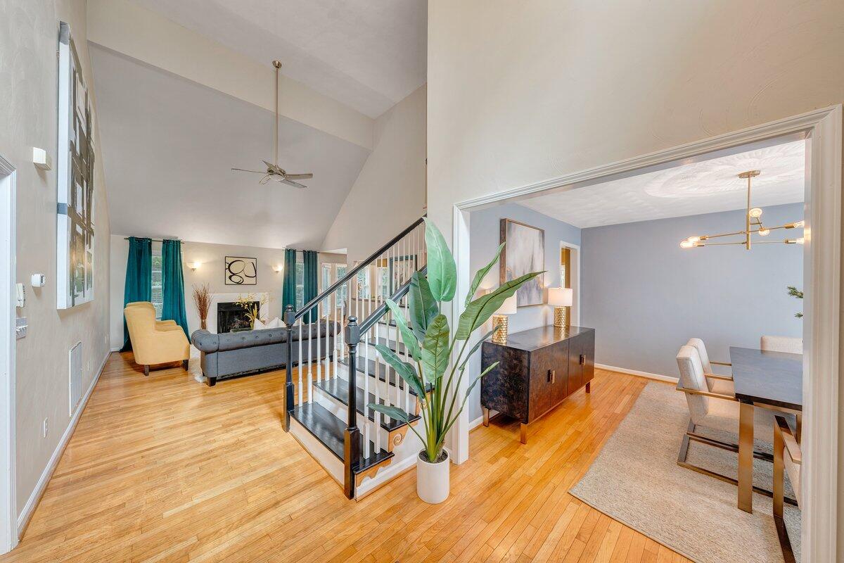 3770 Laurel Ridge Road Northwest Roanoke, VA 24019 - Photo 7 of 55 a living room with furniture and a wooden floor