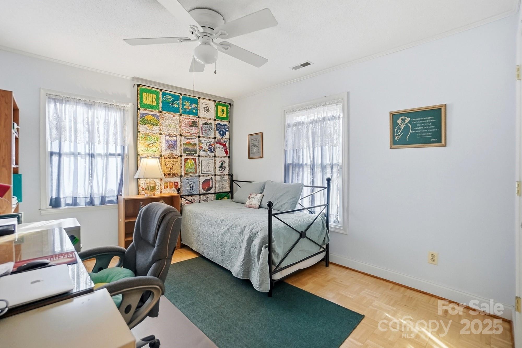 6309 Pineburr Road Charlotte, NC 28211 - Photo 14 of 46 a bedroom with a bed and window