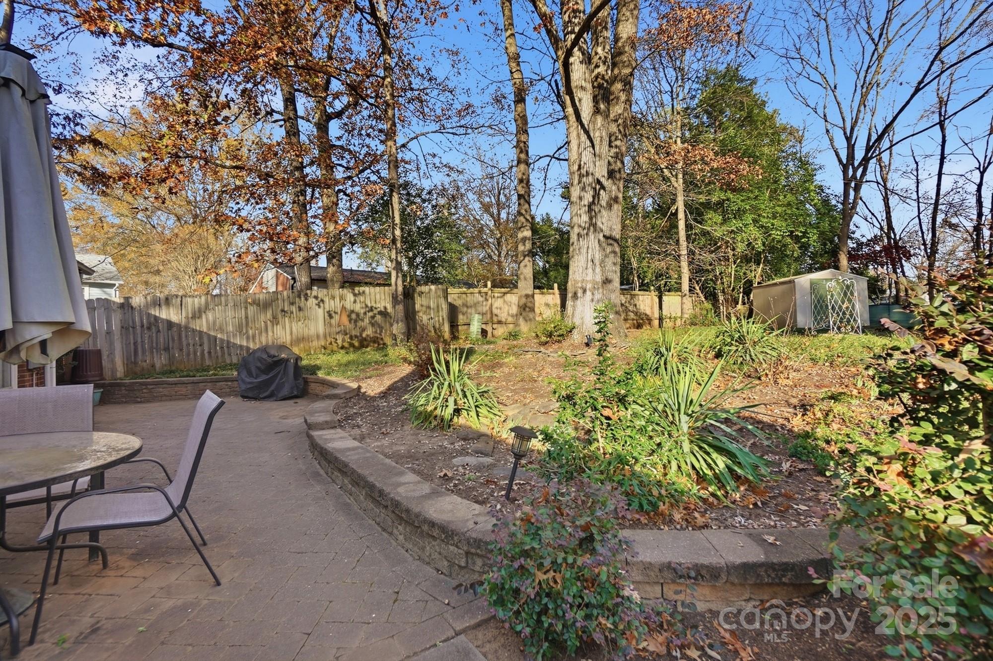 6309 Pineburr Road Charlotte, NC 28211 - Photo 25 of 46 a view of yard with patio