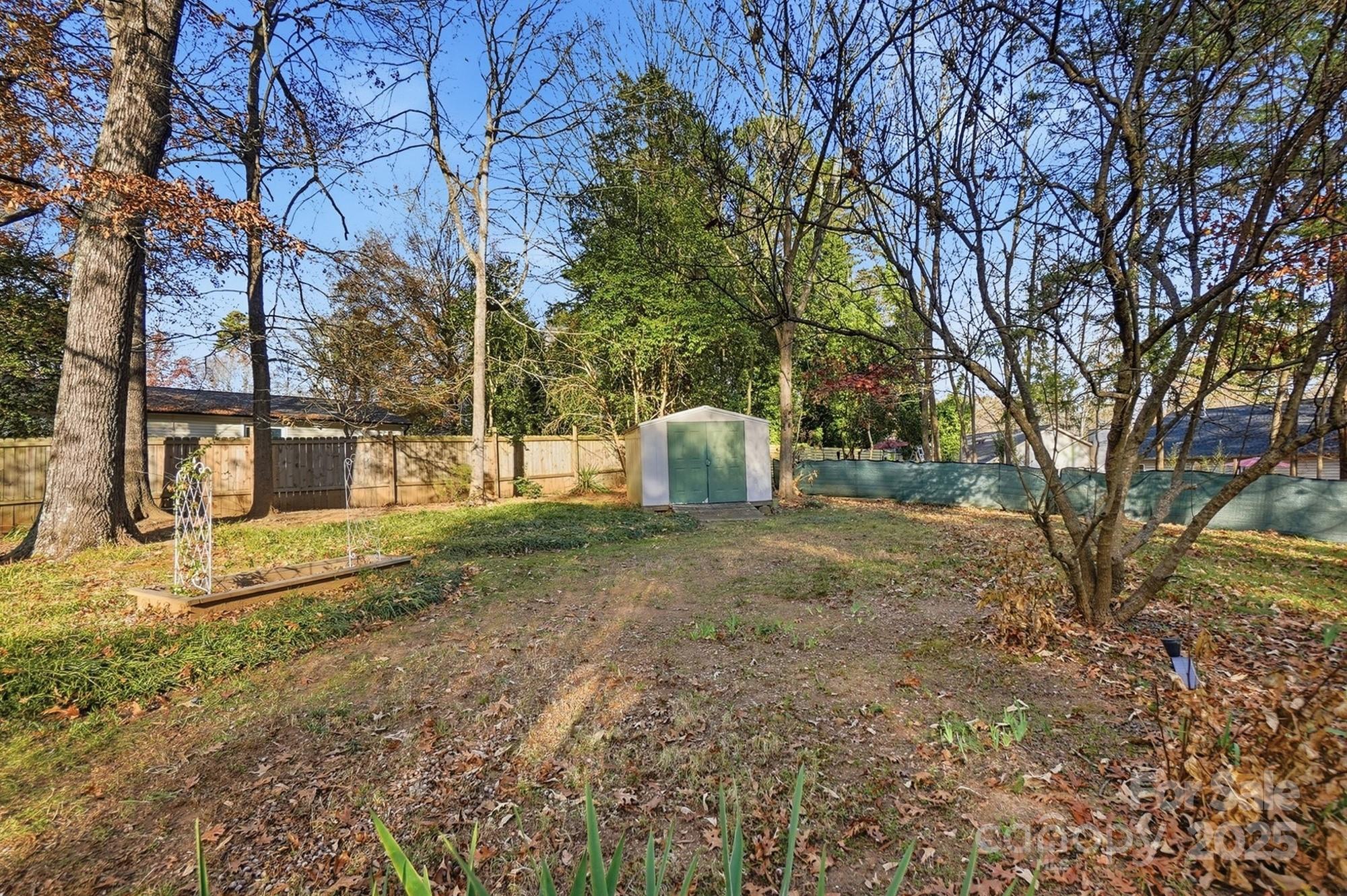 6309 Pineburr Road Charlotte, NC 28211 - Photo 6 of 46 a view of a yard with a tree